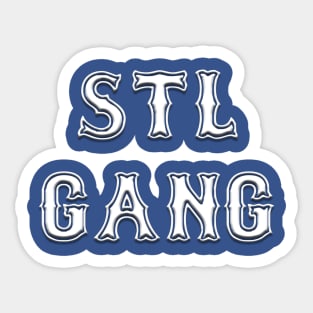 STL Gang Sticker